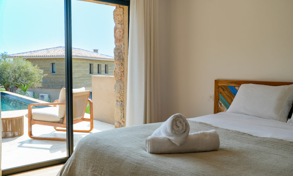 Chambre vue piscine - CASA DAMICHI