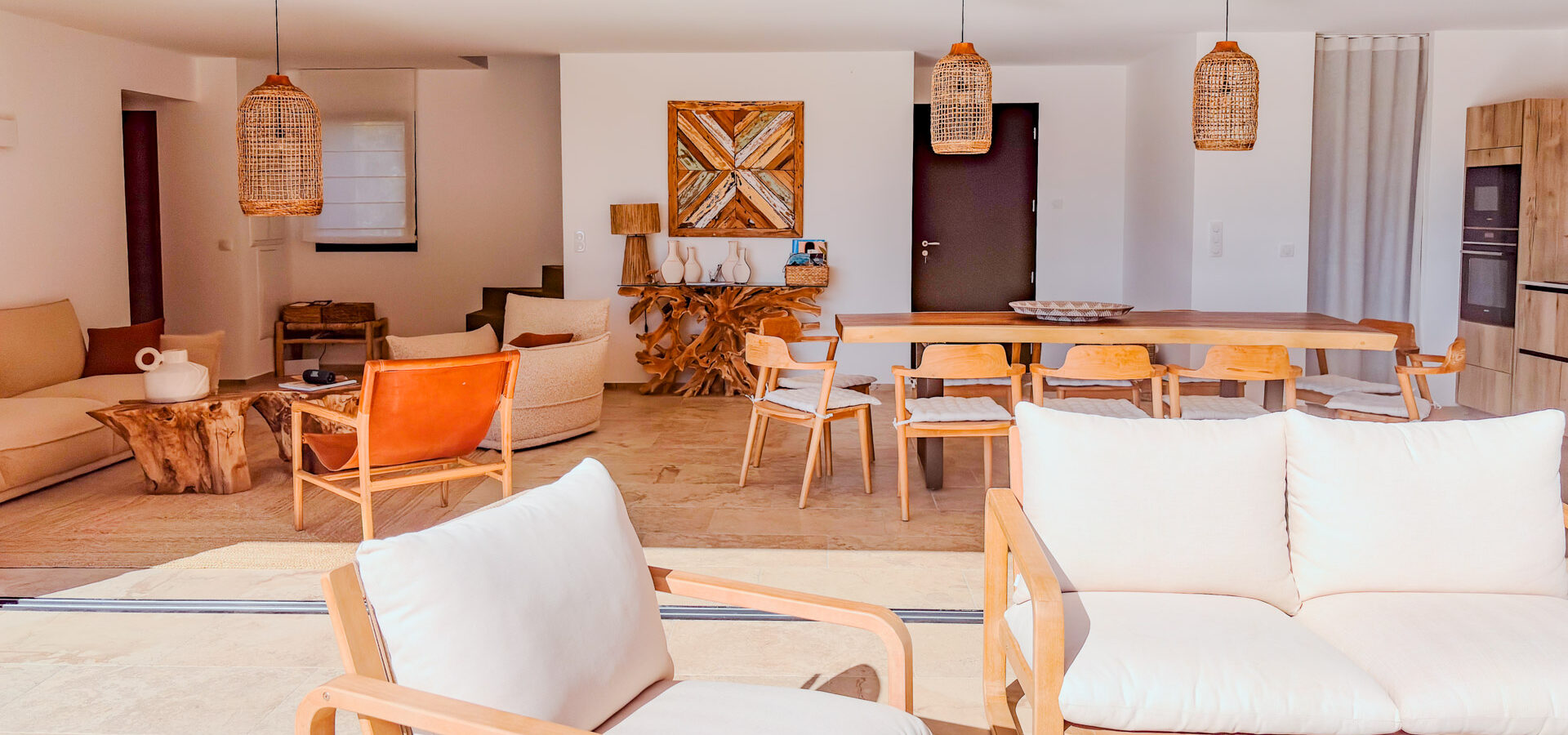 Cuisine et salon - CASA DAMICHI-3