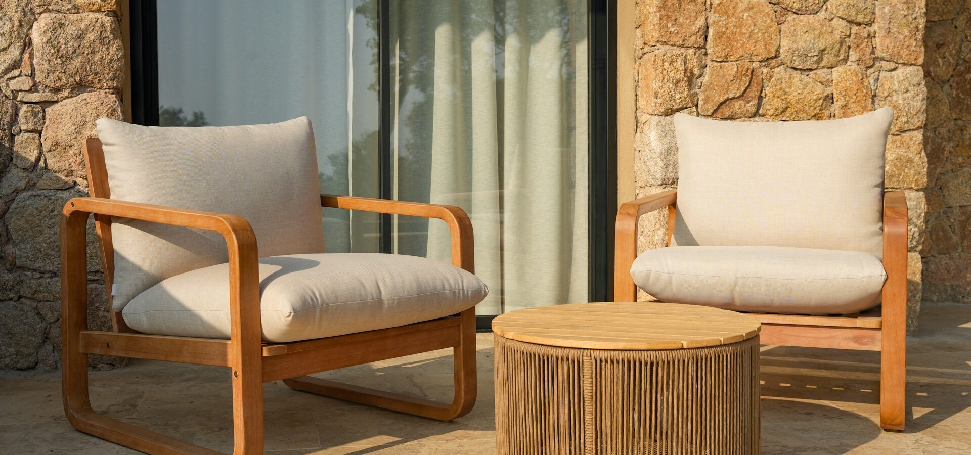 Terrasse petit salon exterieur - CASA DAMICHI